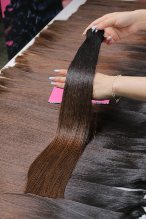 BROWN TIP BONE STRAIGHT         - raw vietnamese hair, high quality - Image 2