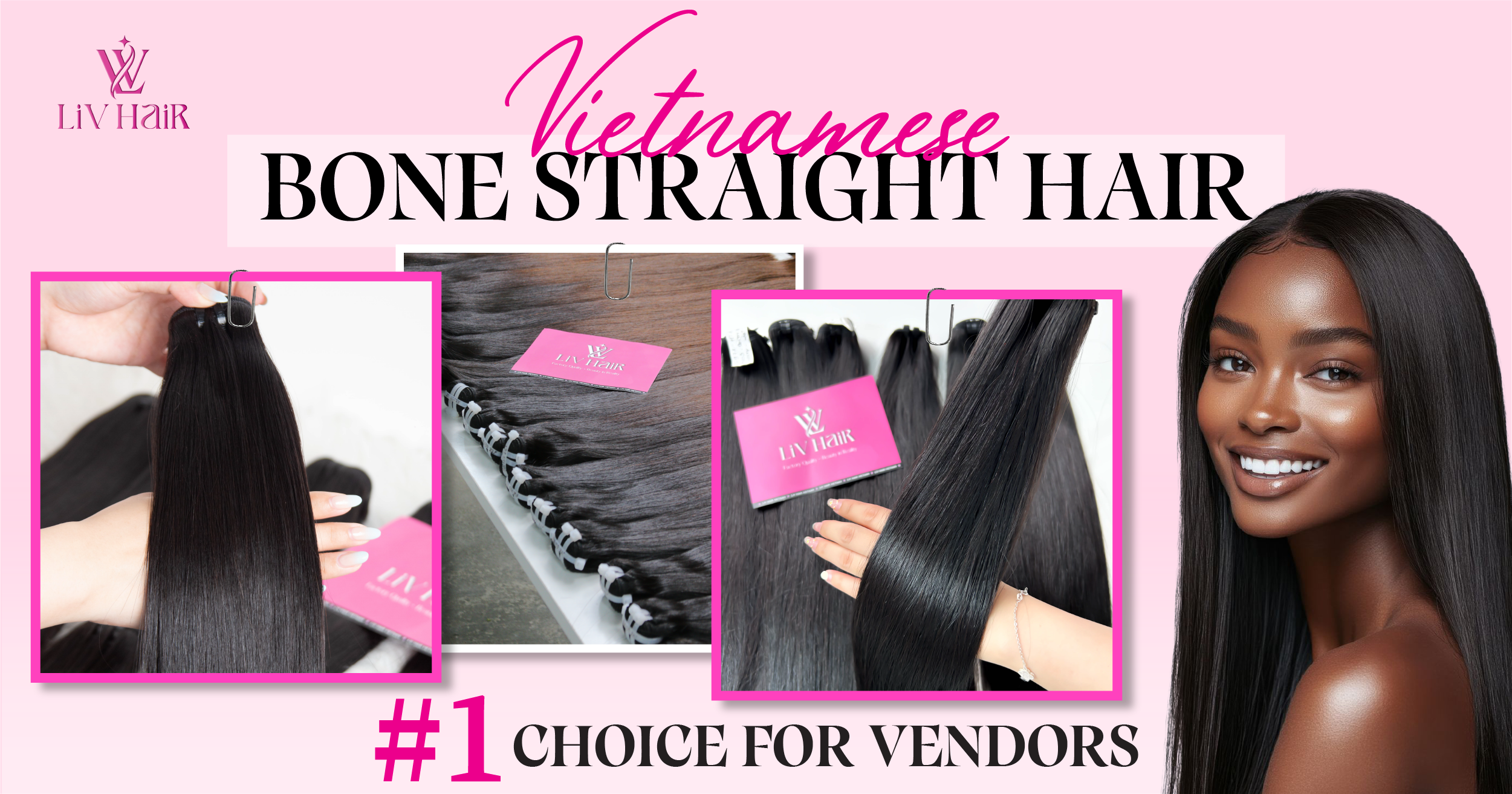 bonestraight hair
