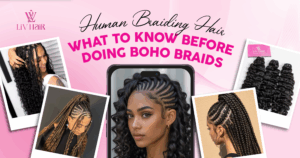 human braiding hair cover